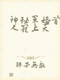 神秘军婚首长大人宠上天封面