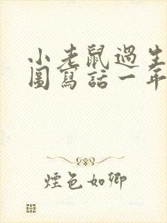 小老鼠过生日看图写话一年级封面