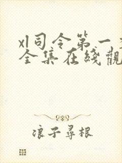 xl司令第一季全集在线观看完整版真人封面