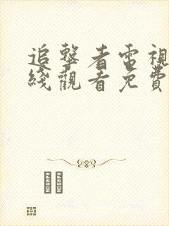 追击者电视剧在线观看免费观看完整版