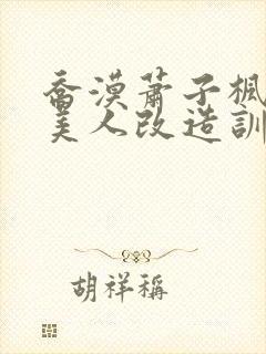 乔漠萧子枫清冷美人改造训诫日记封面