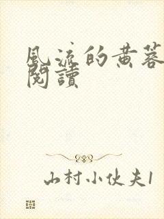 风流的黄蓉在线阅读封面