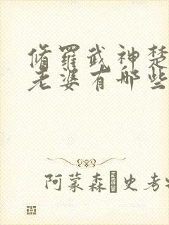 修罗武神楚枫的老婆有哪些