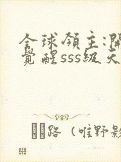 全球领主:开局觉醒sss级天赋()封面