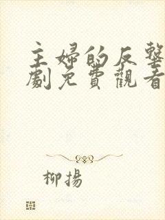 主妇的反击电视剧免费观看全集完整版