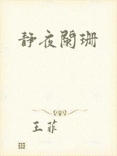 静夜阑珊