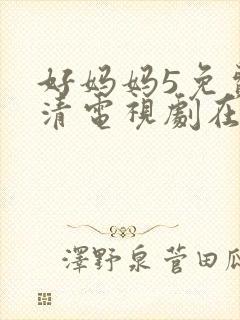 好妈妈5免费高清电视剧在线看