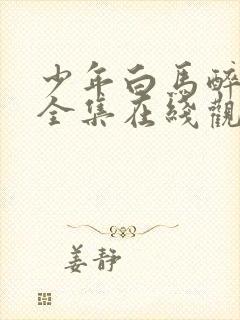 少年白马醉春风全集在线观看免费