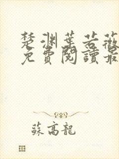 楚渊叶若薇全文免费阅读最新章节