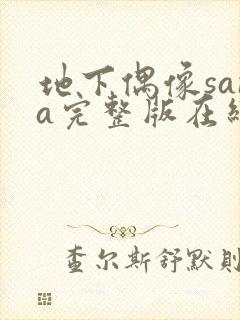 地下偶像sana完整版在线观看封面