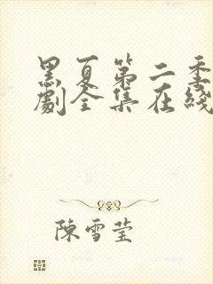 黑夏第二季电视剧全集在线观看