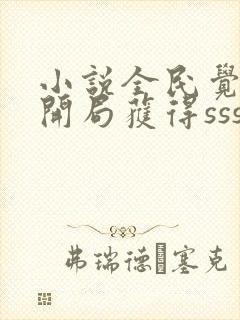 小说全民觉醒:开局获得sss级天赋完整版