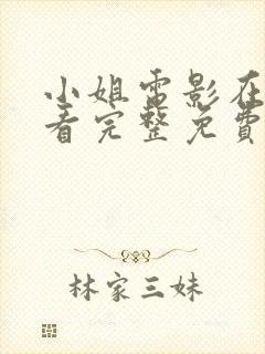 小姐电影在线观看完整免费高清