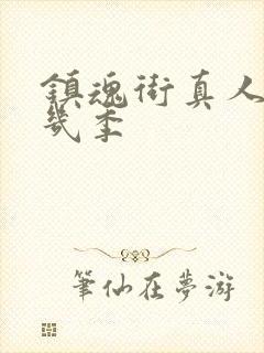 镇魂街真人版有几季封面