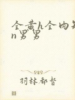 全黄h全肉短篇n男男