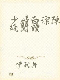 少妇白洁陈三在线阅读封面