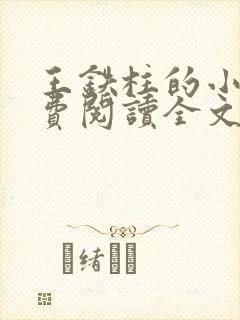 王铁柱的小说免费阅读全文