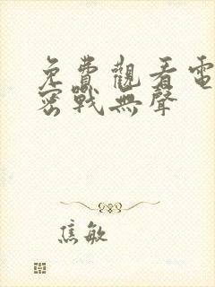 免费观看电视剧密战无声封面