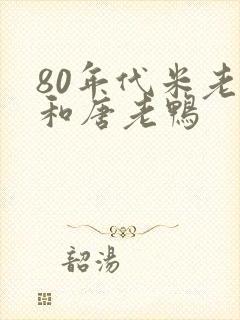 80年代米老鼠和唐老鸭封面