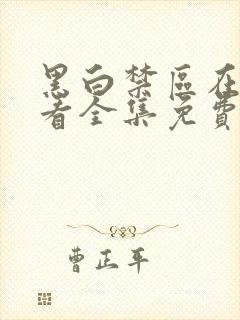 黑白禁区在线观看全集免费