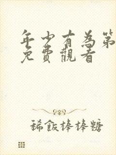 年少有为第8集免费观看