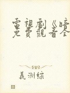 电视剧《暗处》免费观看全集