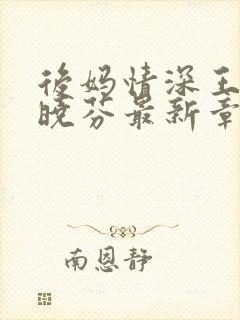 后妈情深王磊杨晓芬最新章节更新