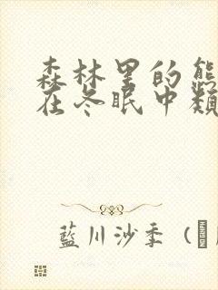 森林里的熊先生在冬眠中类似