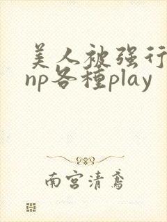 美人被强行糟蹋np各种play
