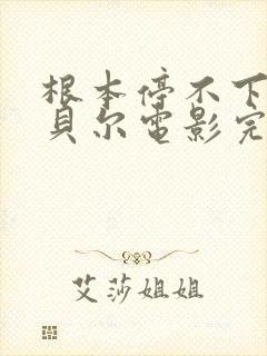 根本停不下来包贝尔电影完整版免费