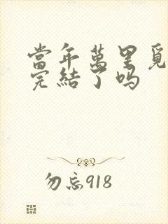 当年万里觅封侯完结了吗