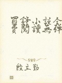 罗铮小说全文免费阅读无弹窗