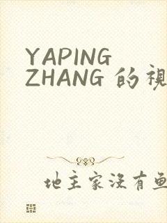 YAPING ZHANG 的视频 IVK