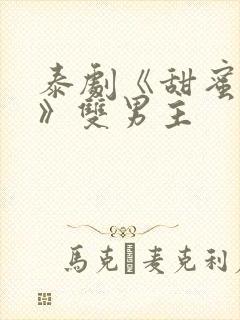 泰剧《甜蜜惩罚》双男主封面