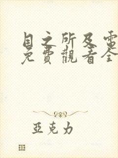 目之所及电视剧免费观看全集完整版