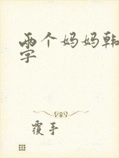 两个妈妈韩语中字