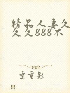 精品人妻久久久久久888不封面