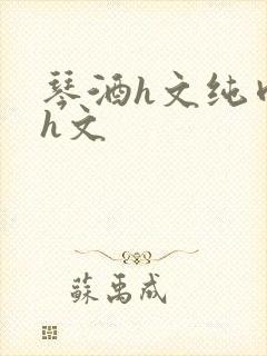 琴酒h文纯肉高h文