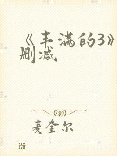 《丰满的3》无删减封面