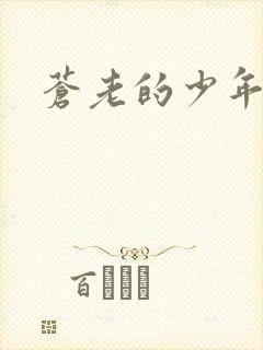 苍老的少年