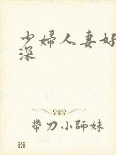 少妇人妻好紧好深