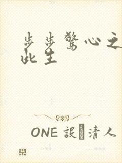 步步惊心之禛曦此生封面