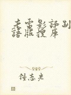 老电影译制片国语版搜库封面