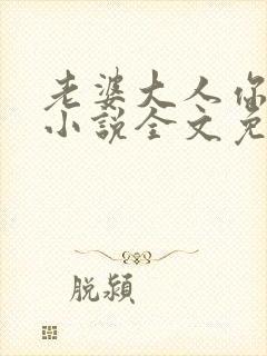 老婆大人你好乖小说全文免费阅读