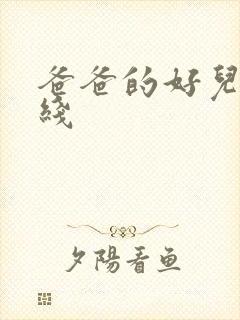 爸爸的好儿子在线