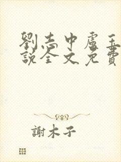 刘志中卢玉清小说全文免费阅读官婿美人香