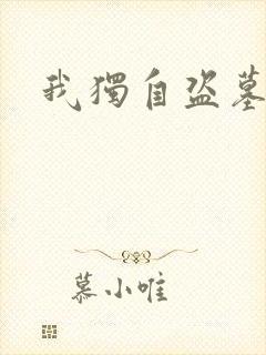 我独自盗墓封面