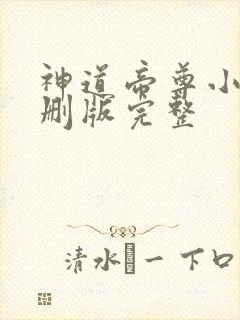 神道帝尊小说未删版完整