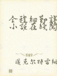 全程细节详细的小说在线阅读