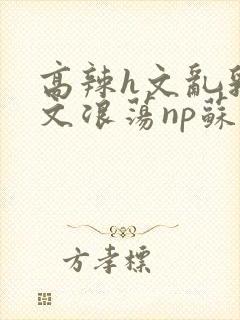 高辣h文乱乳h文浪荡np苏夏